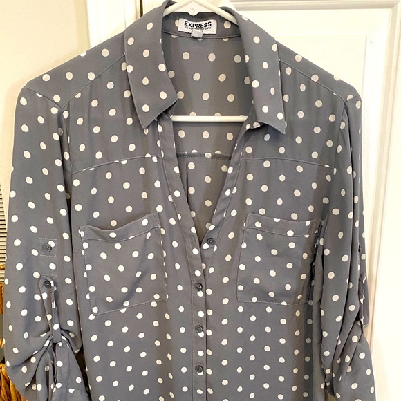 Express Tops - Express Original Fit Portofino Blouse